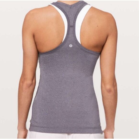 Lululemon Full Length Cool Racerback || slated purple size 8 - Picture 1 of 7